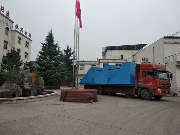 锅炉除尘器发货现场