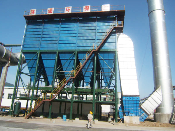 南阳龙成集团袋式除尘器现场